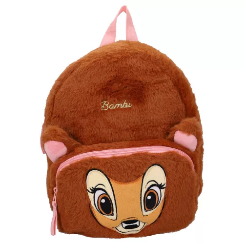 Disney BAMBI prémium 3D bársony iskolatáska