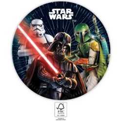 8 Stück Papierteller 23 cm STAR WARS GALAXY