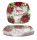 TIEFER TELLER MIK. BLUMEN 25*25