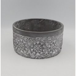 BET.KASTEN GRAUE BLUME 21*10