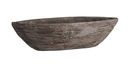 BLUMENKÜBEL BOOT BRAUN/BEIGE 57*13