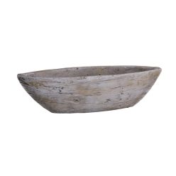 BLUMENKÜBEL BOOT WEIß 57*13