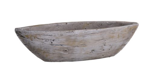 BLUMENKÜBEL BOOT WEIß 57*13