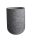 B.VASE GEBOGEN GRAPHIT 14*20,5