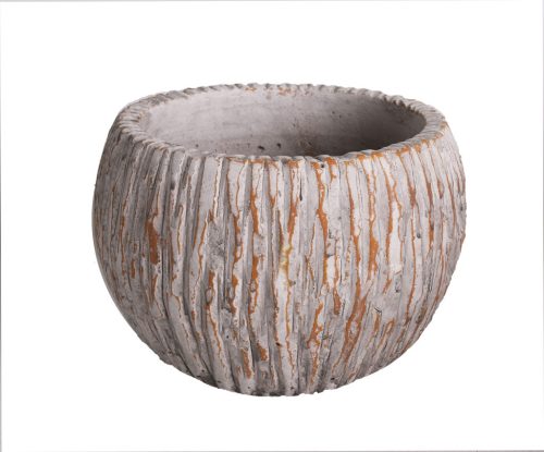 BLUMENKÜBEL KREIS FLACH TÜRKIS 20*13