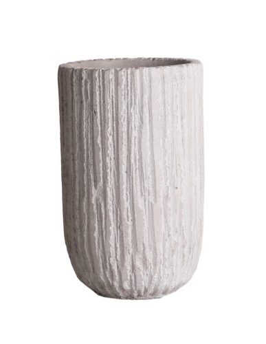 B.VASE HOCH BEIGE    12*20