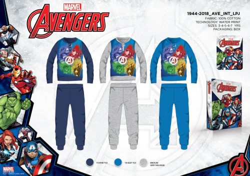 Avengers Interlock Schlafanzug (3-7 Jahre)
