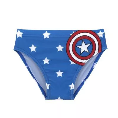 Rächer Baby-Badehose - Captain America Muster