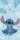 Disney Stitch Blaues 100% Baumwollstrandtuch - 70x140 cm