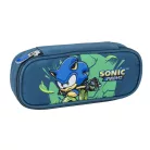 Sonic das Igel Federmäppchen mit Innenorganizer - 23 x 5 cm