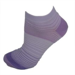   Damen Gestreifte Sneakersocken - Baumwoll Sneakersocken - 35-38 - hellrosa - Evidence