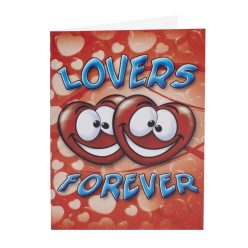 GRUSSKARTE 'LOVERS FOREVER