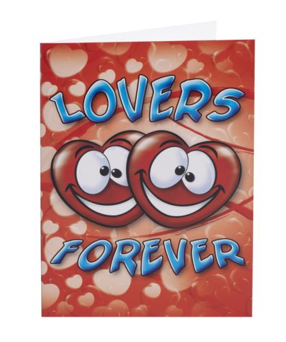GRUSSKARTE 'LOVERS FOREVER