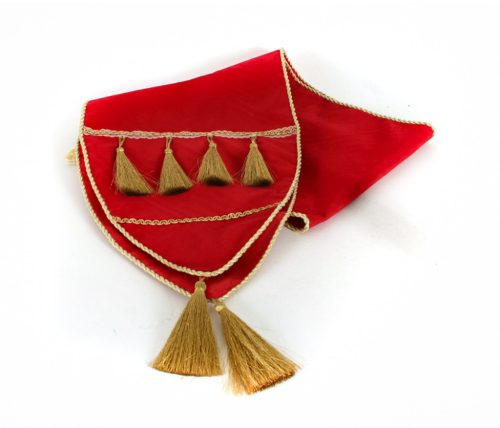 TISCHDECKE ROT-WEIß 33*177