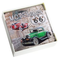 U.UNTERSETZER*4 4ECK OLD CARS11