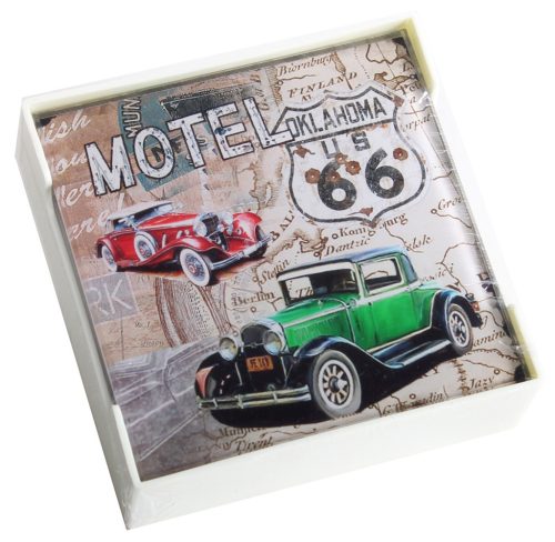 U.UNTERSETZER*4 4ECK OLD CARS11