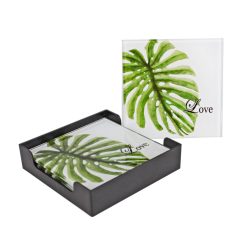 U.UNTERSETZER*4 PHILODENDRON10*10