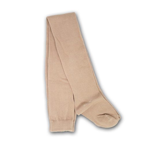 Baby einfarbige Strumpfhose - Baumwollstrumpfhose - 92-98 - beige - Evidence