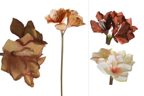 AMARYLLIS 3BLUMEN 3STÜCK 67CM