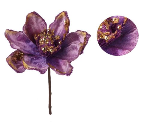 BAR.MAGNOLIE+GL.LILA 16CM