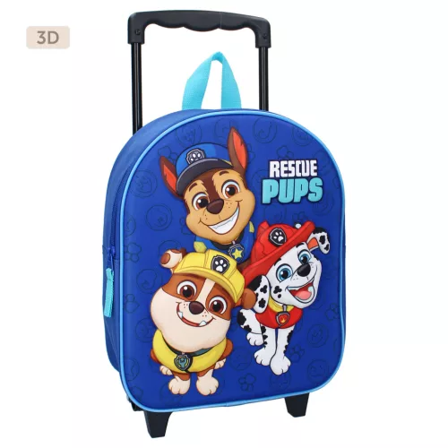 Mancs őrjárat 3D Gurulós hátizsák
