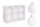 Ü.KD.GÖMB*6 WEISS PVC 6