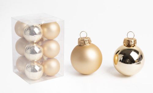 Ü.KD.KUGEL*12 GOLD 4CM