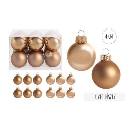 Ü.KD.KUGEL*12 GOLD 4CM