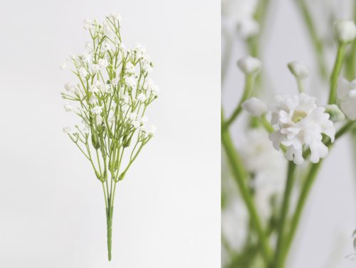 KLEINER BLUMENSTRAUSS WEIß 35CM