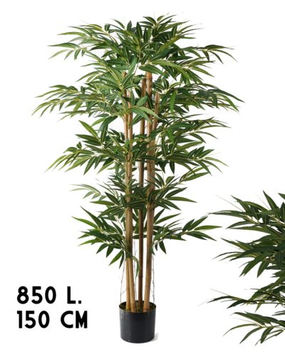 BAMBUSBAUM 6ZWEIGE 850BLÄTTER GRÜN 150