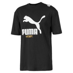 Puma Herren Baumwoll-Shorts - Schwarz - M
