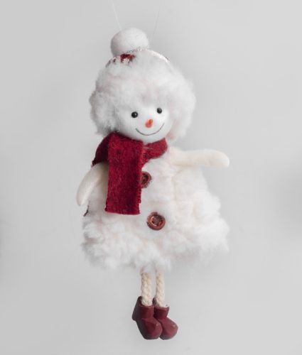 TEXT.SCHNEEMANN PELZIG WEIß/BRA16