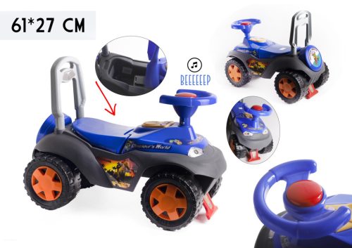 BABY AUTO+MUSIK BLAU 61*27