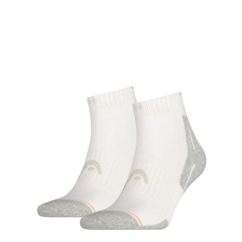 Head Unisex Sportsocken - luftdurchlässige Halbplüschsohle - kurze Länge - 2 Paar