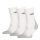Head Unisex-Sportsocken - atmungsaktive Halbplüschsohle 3 Paar - Weiß - 35-38