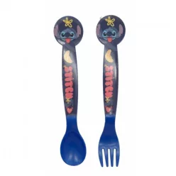 2-ER SET KUNSTSTOFFBESTECK STITCH