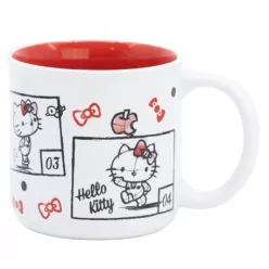 KERAMIKFRÜHSTÜCKSBECHER 415 ML IN GESCHENKBOX HELLO KITTY