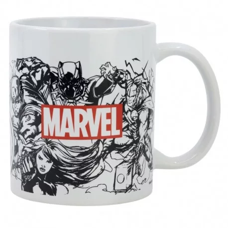 KERAMIK TASSE 330 ML GESCHENKBOX MARVEL