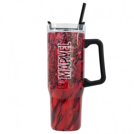 ISOLIERTER EDELSTAHL XL REISEBECHER 940 ML MARVEL