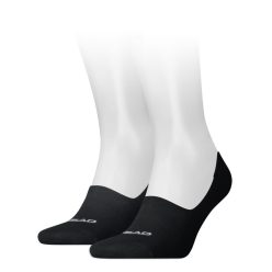   Head footie unisex légáteresztő titokzokni 2pár/csomag - pamut titokzokni - fekete - 39-42