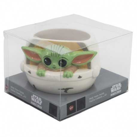 DOLOMIT 3D TASSE 450 ML GESCHENKBOX BABY YODA