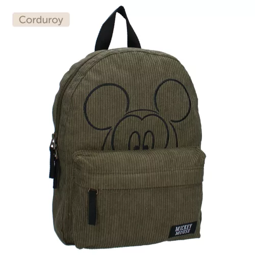 Mickey egér prémium bársony iskolatáska