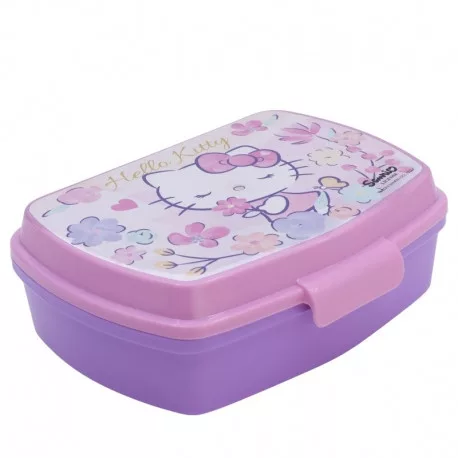 Hello Kitty egyrekeszes szendvics doboz gyerekeknek