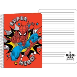 Spiderman A5 Spiralnotizbuch 14,5x21cm FSC