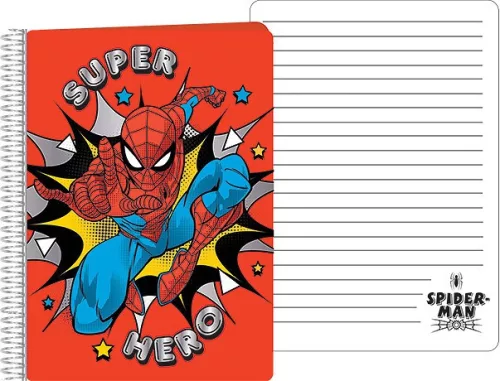 Spiderman A5 Spiralnotizbuch 14,5x21cm FSC