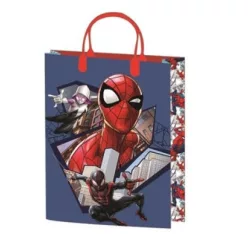   Geschenktüte 32x27x10cm, laminierte Kunststoffoberfläche - Spiderman