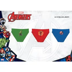 Avengers 3-teilige Jungen Baumwollunterwäsche