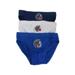 Baumwolljungenunterhose - 3-teilig - Rächer - 122-128