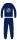 Rächer Winter-Baumwollkinderpyjama - Interlock-Pyjama - dunkelblau - 122