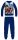 Rächer Fleece-Pyjama - Winterdicke Kinderpyjama - dunkelblau - 110
